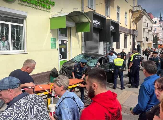 Во время ДТП в центре Калуге никто не погиб