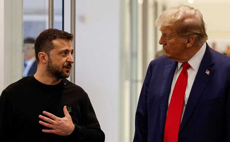 Переговоры Зеленского и Трампа перешли в жесткий спор